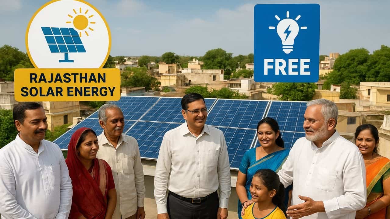 Rajasthan 150 unit electricity by solar panel
