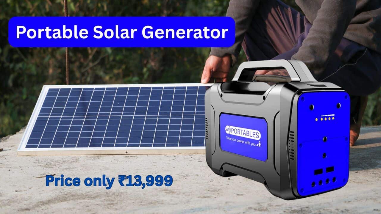 SR Portable solar generator price