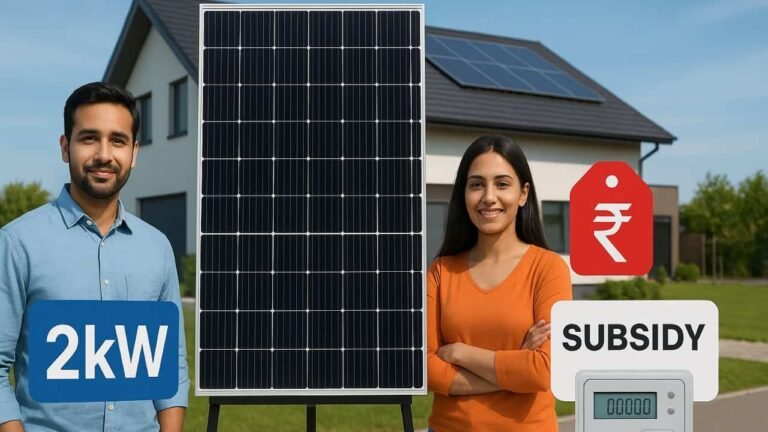 2kW Mono PERC Solar Panel with subsidy