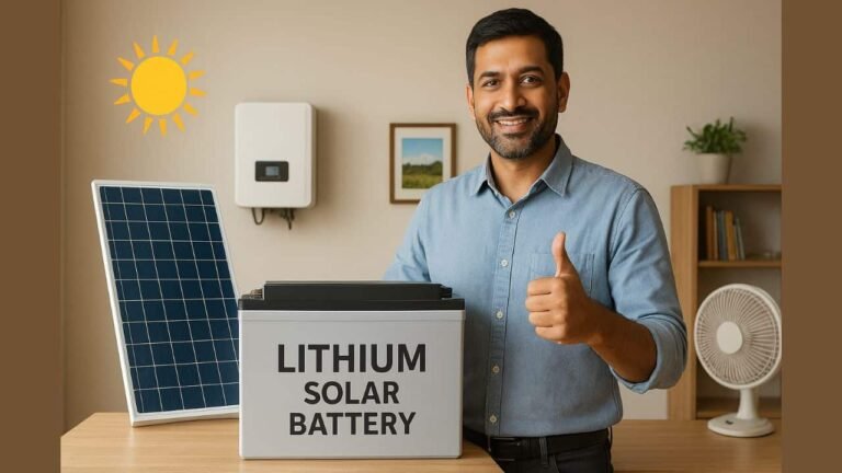Lithium solar battery price