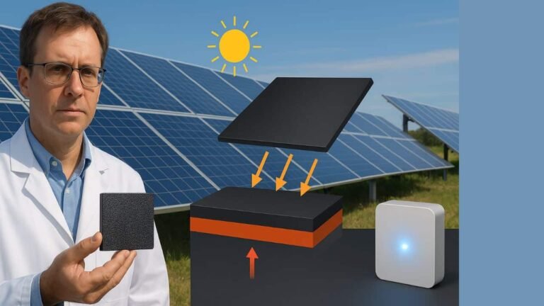 Scientists Create 15x Power Black Metal