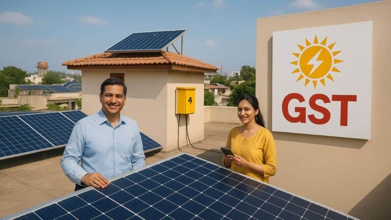 Solar Panels Now Cheaper with Lower GST