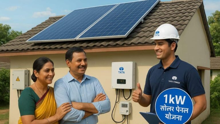 Tata power 1kw solar panel scheme